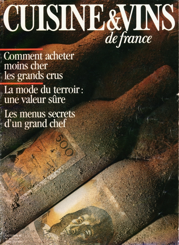 "Parmi les bonnes adresses, Couprie en grande Champagne un petit propriétaire sérieux". Cuisine & vins de France